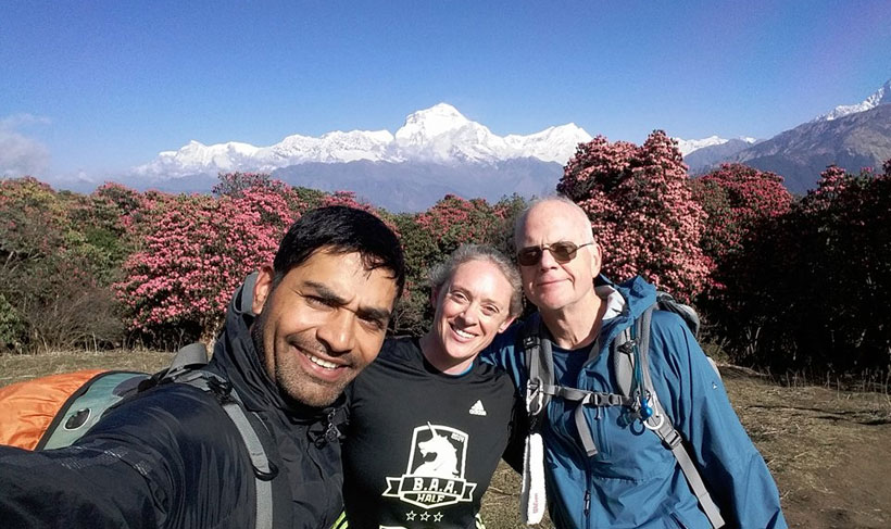 Ghorepani Poonhill Trekking with Chitwan National Park. 12 March 2018.